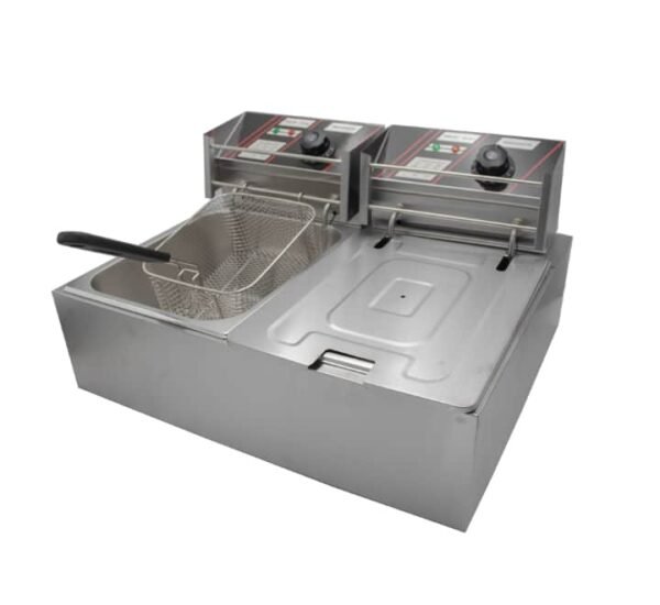 Double Electric Chip Fryer