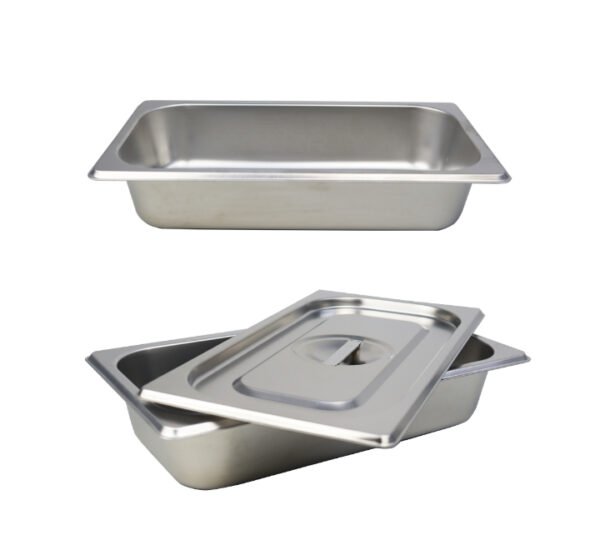 Food Prep Container Silver 32.5x18cm