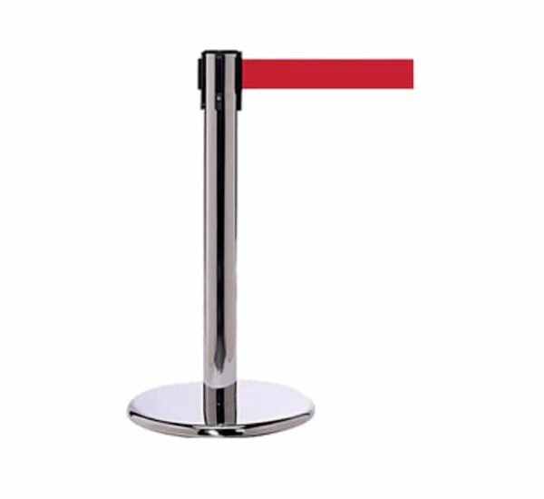Retractable Queue Barrier
