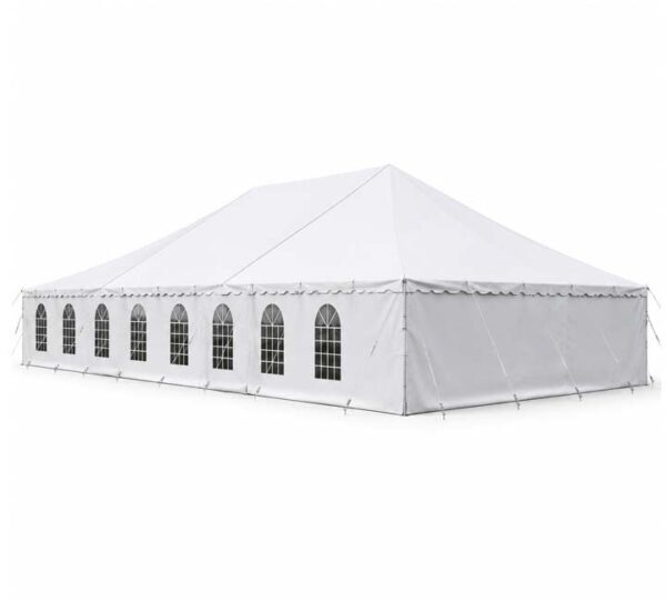 7x12m Pole Tent with Windows