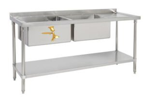 Double Pot Sink
